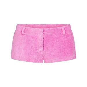 Brand New Skims TERRY COVER-UPS SHORT SHORTS in Neon Orchid/ Neon Pink Sz 2XL